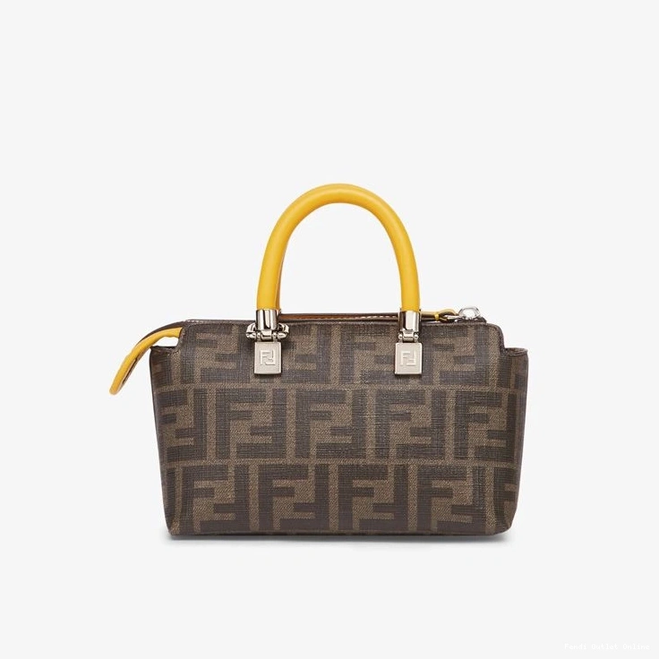 Cheap In Yellow Boston By Fabric The Dragon Mini Way Motif Brown Pokmon Bag Fendi FF 0823